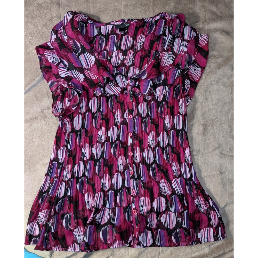 East 5th Short Sleeve Blouse